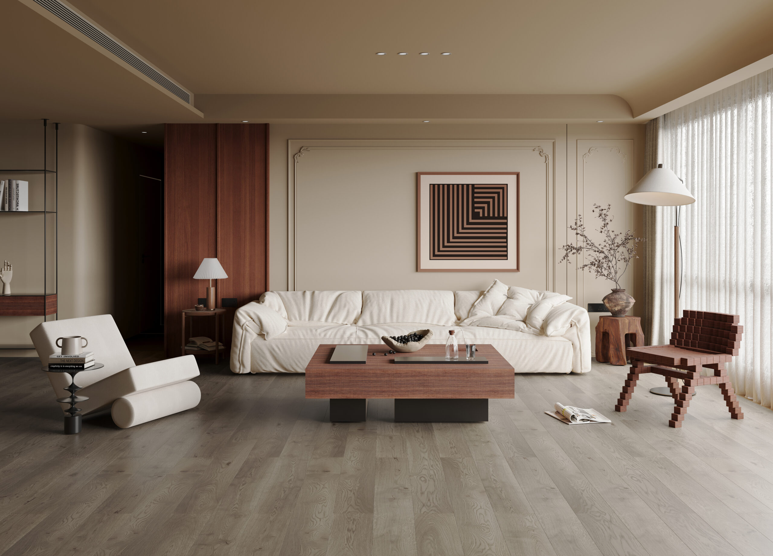 Tudorwoods: Oakitecture - Reactive Finish 190mm Wide Oak