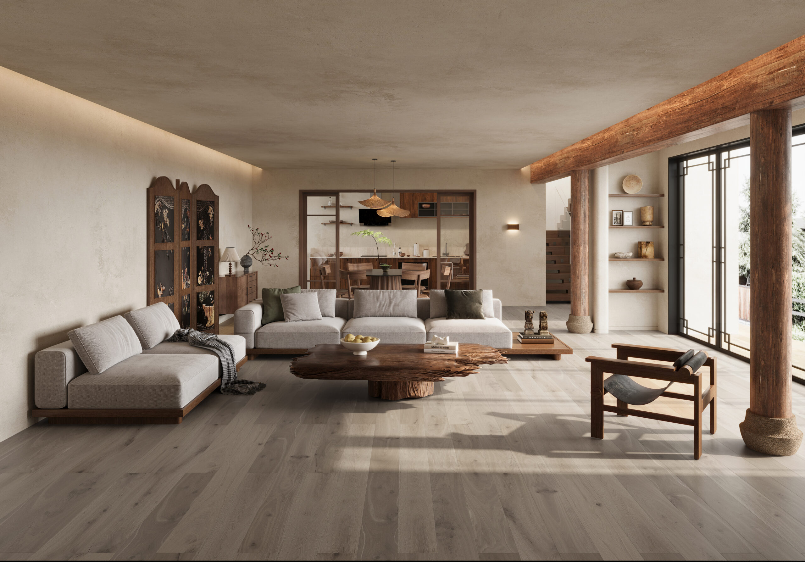 Tudorwoods: Oakitecture - Reactive Finish 190mm Wide Oak