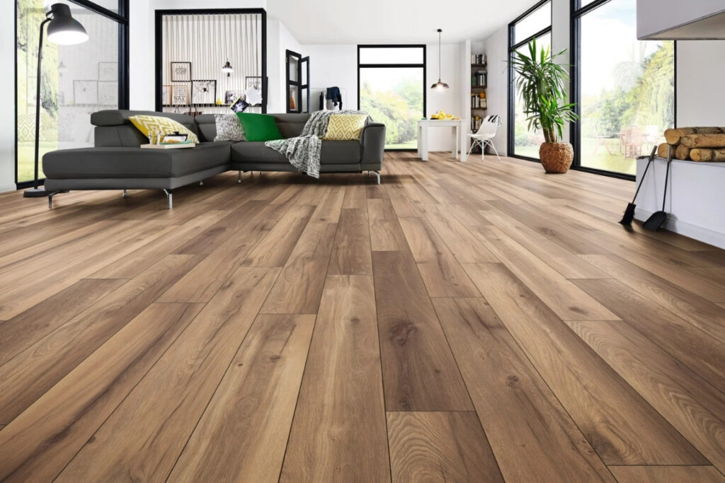 Quality flooring installed by Jim's Flooring.